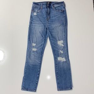 Abercrombie High Rise Ankle Jeans